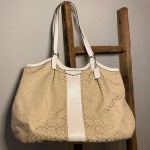 Authentic Coach signature bag